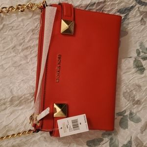 Mk cross body bag  in red